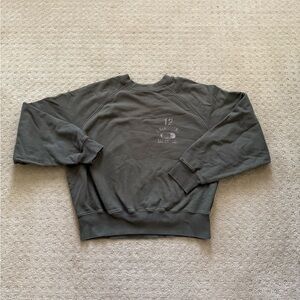 Anine Bing Crewneck Sweatshirt - Olive Green